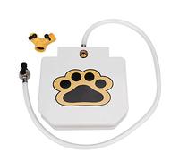 Fictory Step-On Dog Water Fountain, Paw Activated Outdoor Garden Water Dispenser for Dogs, Durable Iron