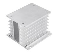 Fictory Three Phase Aluminum Alloy Heat Sink for SSR, Enhance Cooling, Reduce Overheating