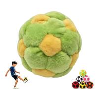 Ficugxd Hacky Sack Dirtbag,Soccer Footbags Hacky Sack,Compact Size Footbag,Soft-Touch Finish Kick Ball,Juggling Balls For Beginners,For Outdoor Indoor Party Games,Balance & Coordination Training(F)