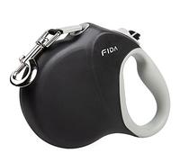 Fida 8M/26FT Heavy Duty Retractable Dog Lead for Large Dogs Up to 50kg, Blk