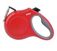 Fida Retractable Dog Lead, 5m Extendable Dog Lead for Small Dog Up to 12KG with Anti-Chew Wire | 360° Tangle Free | Strong Nylon Tape | Reflective Stitching