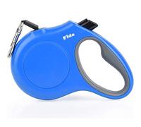 Fida Retractable Dog Lead, 5m Heavy Duty Pet Walking Leash for Small Dog up to 12kg, Tangle Free. One-Hand Brake (Small,Blue)