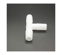 FIDALIKA 5PCS Hose Barb Tee, 4mm 5mm 6mm 8mm 9mm 10mm 11mm 12mm 13mm 16mm 20mm Plastic Connector Pipe Fitting, For Aquarium Fish Tank (Size : 8mm)