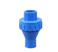 FIDALIKA Belt spring PVC One Way Non Return Check Valve, 20mm-32mm ID Pipe Fitting Coupler Adapter Water Connector For Garden Irrigation (Size : Inner Dia.32mm)