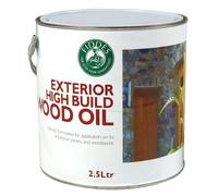 Fiddes Exterior High Build Wood Oil - contains UV filters 2.5ltr