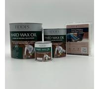 Fiddes Hard Wax Oil - Rustic Oak + Free Priory Polishes© Lint Free Cloth (250ml)