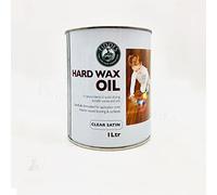 Fiddes Hard Wax Oil Tints - Clear Satin, for Floors, Doors & Furniture (Clear Satin) 1L