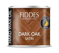 Fiddes Satin Finish Hard Wax Oil 45ml Tester Pot, Dark Oak