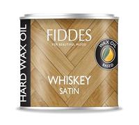 Fiddes Satin Finish Hard Wax Oil 45ml Tester Pot, Whiskey