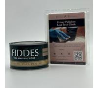 Fiddes Supreme Jacobean Wax - 400ml + Free Priory Polishes© Lint Free Cloth