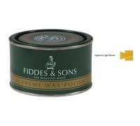 Fiddes Supreme Light Brown Wood Wax Polish/Restorer 400ml