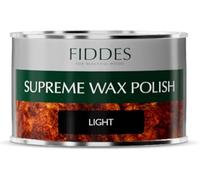 Fiddes Supreme Light/Clear Wood Wax Polish/Restorer 400ml