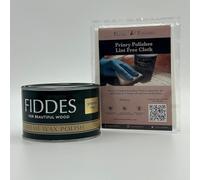 Fiddes Supreme Stripped Pine Wax - 400ml + Free Priory Polishes Lint Free Cloth