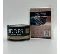 Fiddes Supreme Wax Polish - Light 400ml + Free Priory Polishes Lint Free Cloth
