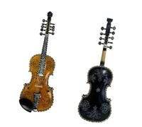 Fiddle 4/4 Violin Sweet And Rich Tone Nice Spruce Top With Great Inlay And Drawings