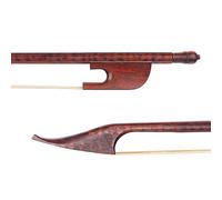 Fiddle Bow Vintage Baroque Snakewood Bows For 4/4 Size Violin Fiddle & Viola Orchestra Handmade (Color : 4-4 Violin)