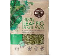 Fiddle Leaf Fig Tree Plant Food - Slow Release Fertilizer Pellets for Potted Figs - Steady Nutrients to Grow Healthy Indoor and Outdoor Ficus Plants (5 oz)