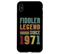 Fiddle Legend 1971 54 Years Musician 54th Birthday Fiddler Case for iPhone XS Max