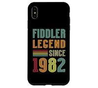 Fiddle Legend 1982 43 Years Musician 43rd Birthday Fiddler Case for iPhone XS Max