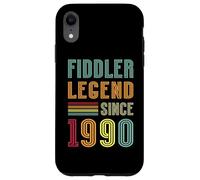 Fiddle Legend 1990 35 Years Musician 35th Birthday Fiddler Case for iPhone XR