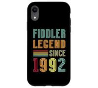 Fiddle Legend 1992 33 Years Musician 33rd Birthday Fiddler Case for iPhone XR
