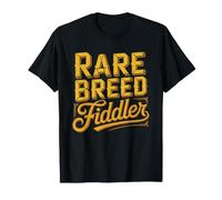 Fiddle Player Definition Rare Breed Folk Musician String T-Shirt