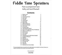 Fiddle Time Sprinters Piano Accompaniments
