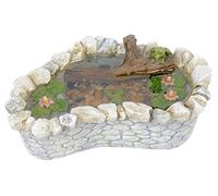 Fiddlehead Fairy Village FROG & LILY POND Garden Accessories Dolls Fairy House