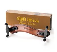 Fiddlerman Wood Violin Shoulder Rest for 1/2 and 1/4 with Collapsible and Height Adjustable Feet