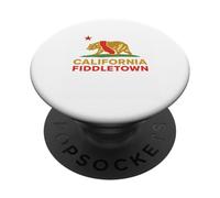 Fiddletown California Northern California Grizzly Bear PopSockets Adhesive PopGrip
