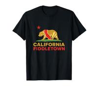 Fiddletown California Northern California Grizzly Bear T-Shirt