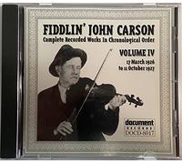 Fiddlin' John Carson - Complete Recorded Works, Vol. 4