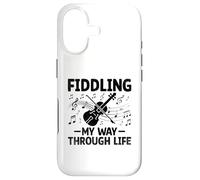 Fiddling My Way Through Life Violinist Violin Player Fiddle Case for iPhone 17