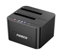 FIDECO Hard Drive Docking Station USB 3.0 SATA HDD Docking Station for 2.5 3.5