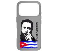 Fidel Castro Cuba Revolution Cigar Demo Flag Case for iPhone 17 Pro