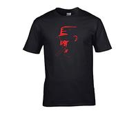 Fidel Castro Smoking - Communist Leader Men's T-Shirt Black