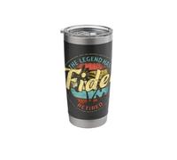 Fidel Legend Has Retired Personalized Retirement Stainless Steel Insulated Tumbler