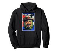 Fidel Sandía Cuban Revolutionary Watermelon Pullover Hoodie