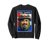 Fidel Sandía Cuban Revolutionary Watermelon Sweatshirt