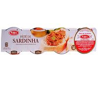 Fides Portugaise Delicious Sardine Pate, Pack of 4x 22g Imported By Vestemfashion