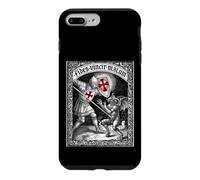 Fides Vincit Malum Templar Knight Faith Conquers Evil Case for iPhone 7 Plus/8 Plus