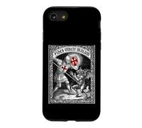 Fides Vincit Malum Templar Knight Faith Conquers Evil Case for iPhone SE (2020) / 7/8