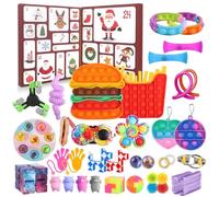 Fidget Advent Calendars For Kids With 24 Pcs Surprises Of Sensory Fidget Toys Fidget Advent Calendar 24 Days Suitable For Children, Boys, Girls, Christmas Party Gifts