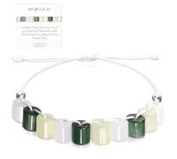 Fidget Anxiety Bracelet Jewelry Pink Purple Adjustable Mood Bracelet Resin Beaded Bracelet Fidget Strand Anxiety Bracelet Spinner Healing Handmade Gift For Women Jewelry Friend Party Birthday