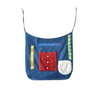 Fidget Apron For Elderly - Sensory Activity Blanket, Dementia Toys, Nursing Home | Memory Support For Adults With Relaxation Daily Engagement