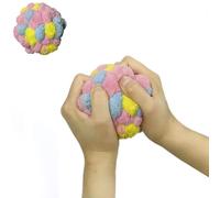 Fidget Ball for Alzheimer Dementia Patients Relief and Anxiety Relief Sensory for Autism Special Needs and Elderly Stretch and Squeeze Skin Pickers ADHD OCD (Pink)