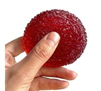 Fidget Ball - Soft Sensory Grip Plaything, Textured Stress Relief Item with Bright Playful Design, Improves Concentration Reduces Tension Hand Exercise, Ideal for Teens Adults Workplace