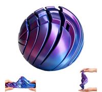 Fidget Balls, 3D Printed Slime Gear Balls Spin Ball Cube Fidget Toys, Sphere, Ball Fidgets Toy, StressBall, Sphere Desk Toy, Anxiety Relieving Desk Toys Gifts, Stress Relief Spheres (1pc)