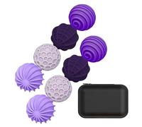 Fidget Balls, Magnetic, 8 Pcs, Stress Relief Magnet, Sensory Toy, Smooth , For Adults Office Classroom School Travel Home Party Birthday Calming Desk Ornament
