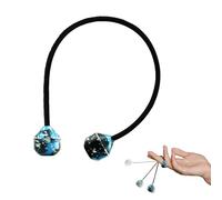Fidget Beads, Metal Fidget Toy EDC Anxiety Relief Toy for Men Women Teens Skill Players Stress Relief Toys (A-Blue White Black)